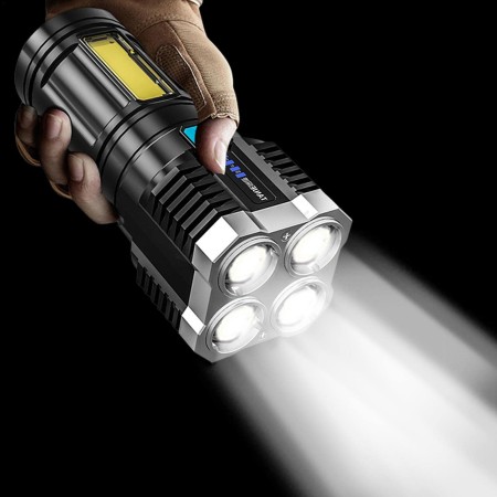 Rechargeable Explosion Led Flashlight