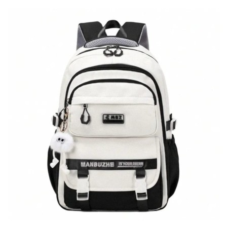 Academy Style Waterproof School Book Bag(Black Colour)