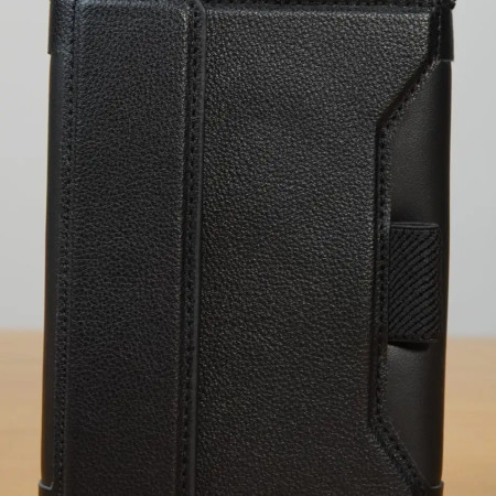 Elastic Band Artificial Leather Passport Cover RFID Blocking For Cards Travel Bangladesh Passport Holder Walle Black
